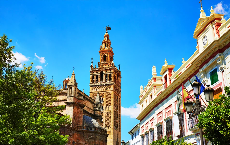 Imagen de la Plaza España de Sevilla en su tour privado por la ciudad.